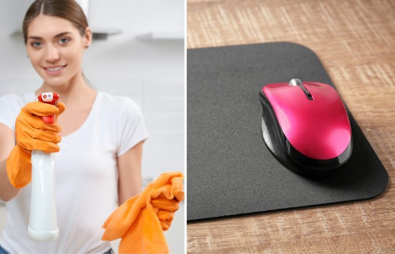 comment nettoyer un tapis de souris