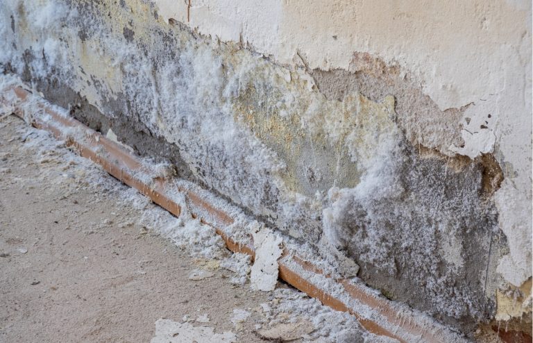 salpetre sur un mur risques et solutions