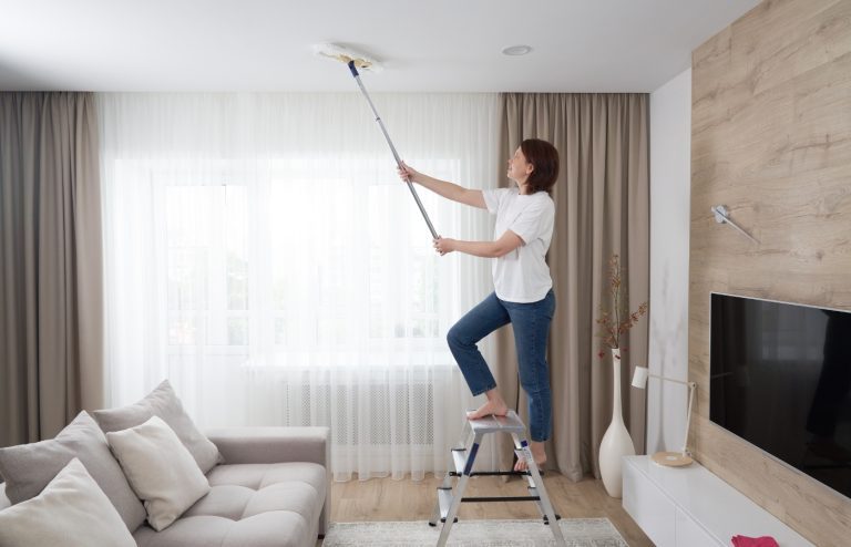 comment nettoyer un plafond