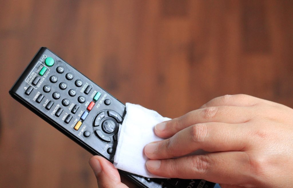 comment bien nettoyer télécommande