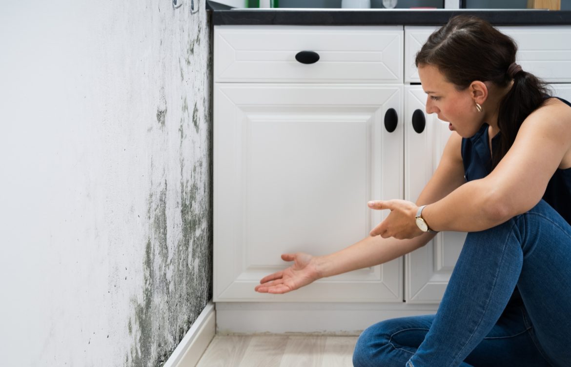 humidité sous l'évier solution