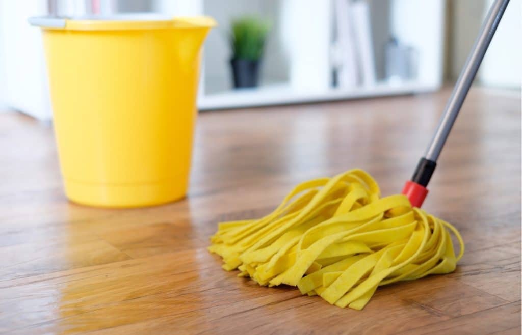 routine nettoyage parquet ciré