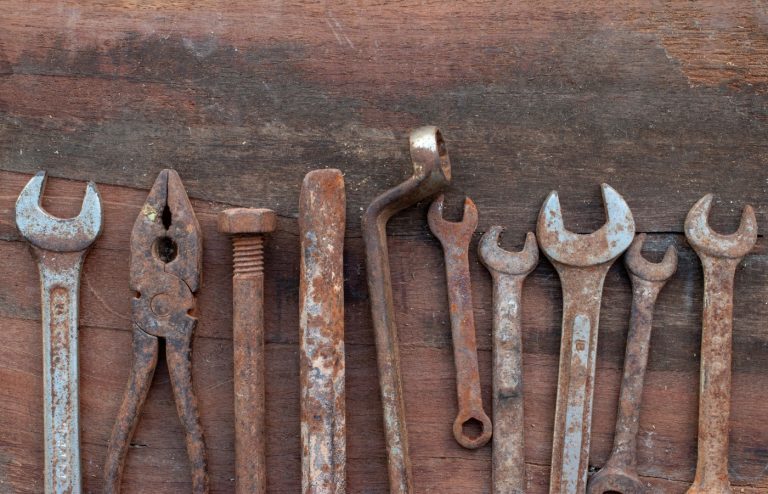 enlever rouille outils
