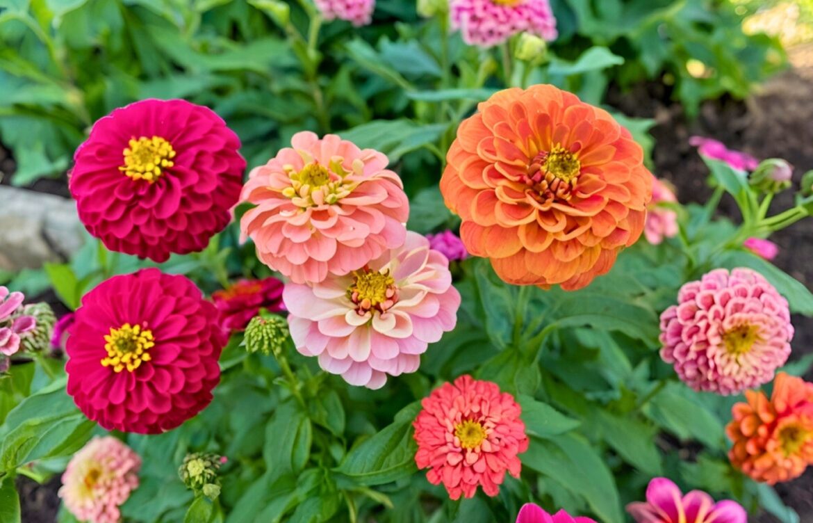 zinnia facile à cultiver