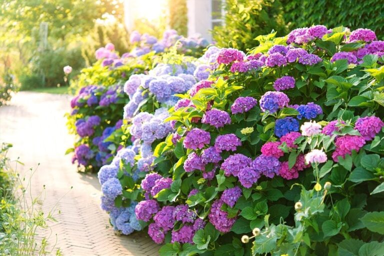 ce qu'il ne faut pas planter a coté des hortensias