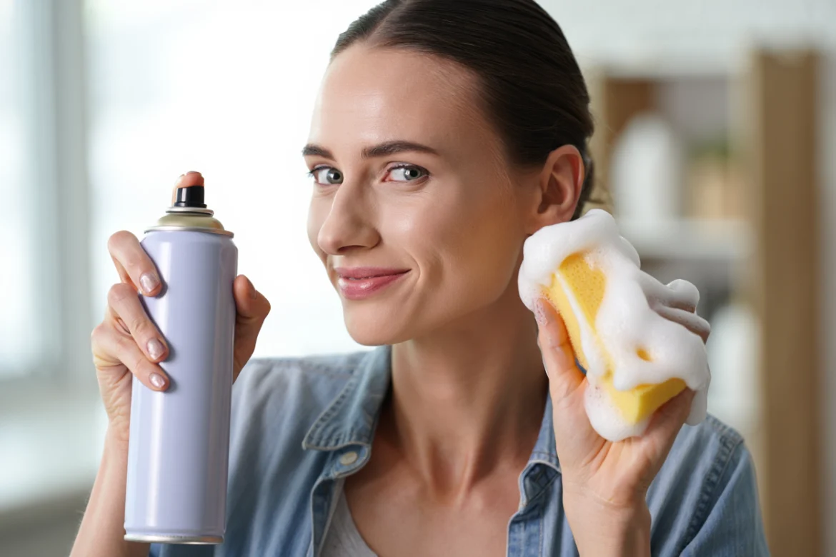 utilisation mousse à raser ménage