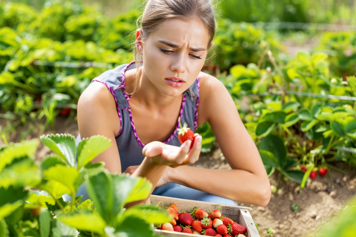 fraises qui ne grossissent pas