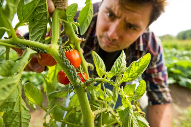 pucerons tomates
