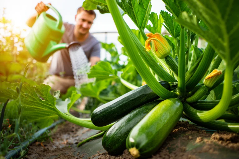 7 astuces arrosage de courgettes