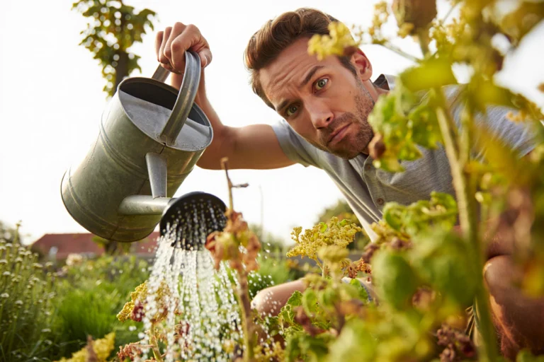 arroser eau savonneuse