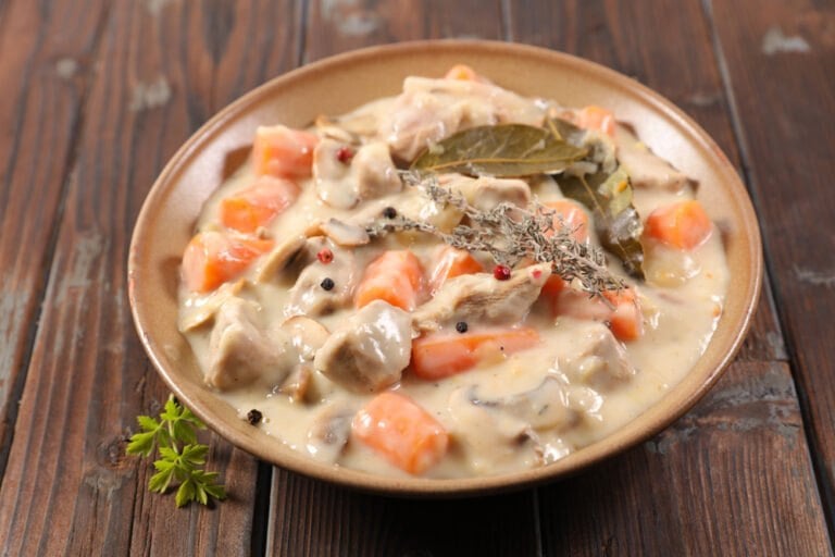 accompagnement blanquette de veau