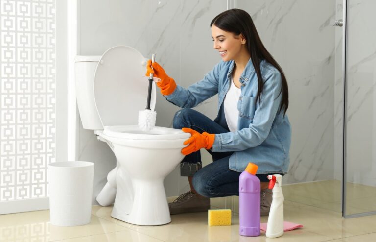 Astuces naturelles anti-tarte toilette