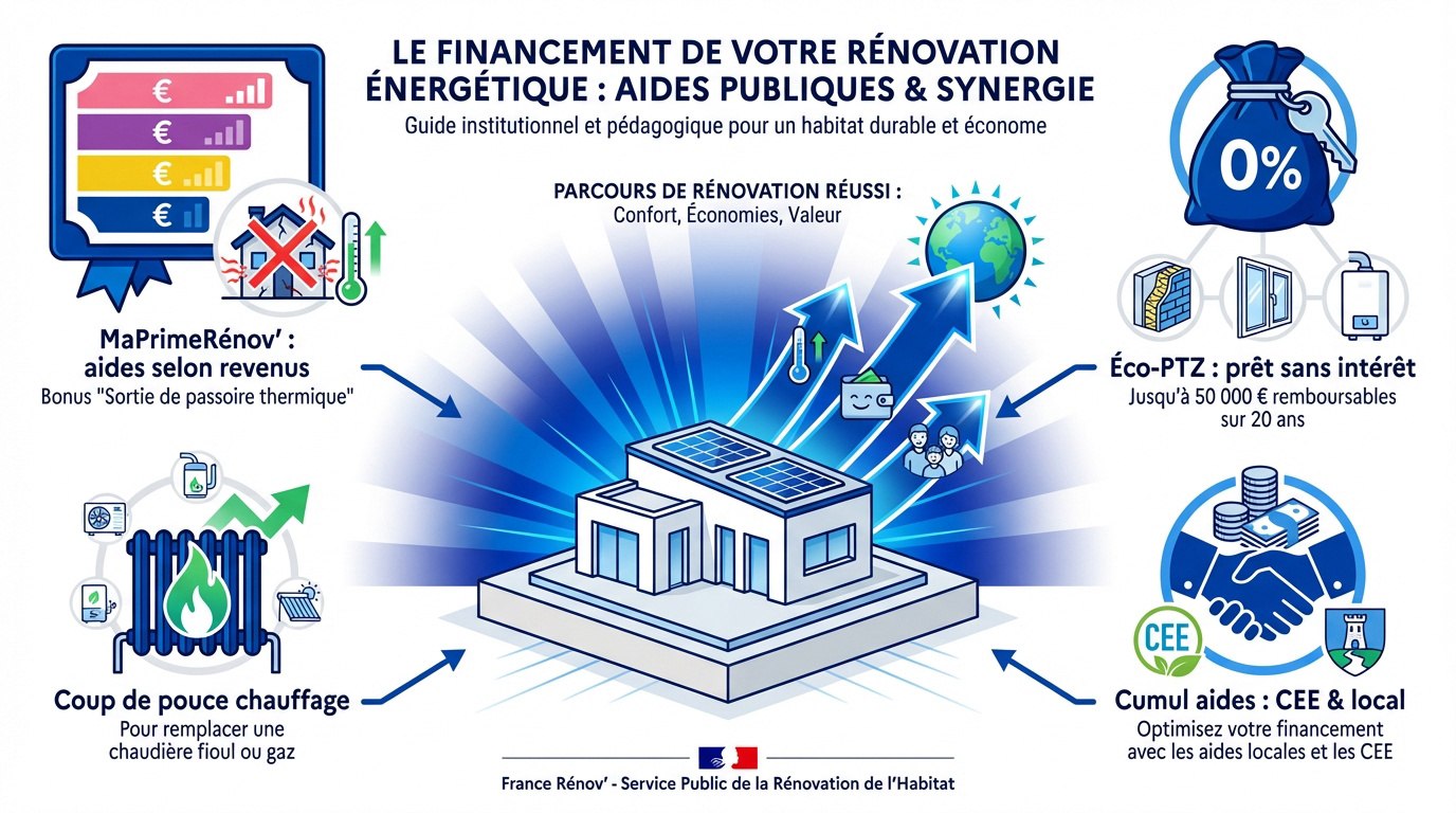 Aides publiques pour la rénovation énergétique