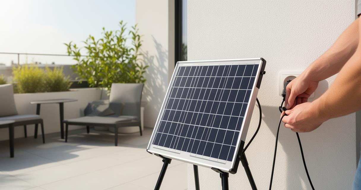 Comment installer un kit solaire plug and play en quelques minutes