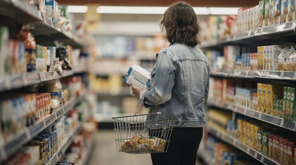 Comparaison de prix en supermarché